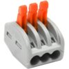 Bezskrutková svorka s páčkami 3 x 4,0 mm (222-413) Merkury Market www.69x.sk