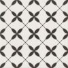 Gresová dlažba Patchwork Clover Black Pattern 29,8/29,8 CERSANIT www.69x.sk