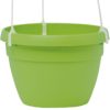 Kvetináč závesný Lavaredo Dekor plastový svetlo zelený d20 cm Merkury Market www.69x.sk