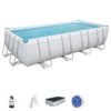 Obdĺžnikový bazén s rámom a pieskovou filtráciou  4,88X2,44X1,22M 56671 Bestway www.69x.sk