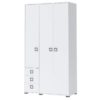 Skriňa 3D3S Kiki P33-BE/KI-15 white/white Merkury Market www.69x.sk