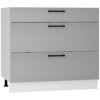 Kuchynská skrinka Max D90pc S/3 Granit Merkury Market www.69x.sk
