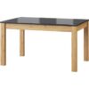 Rozkladací stôl Kama 136/210x90cm dub camargue/čierna mat Merkury Market www.69x.sk