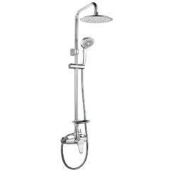 Alfa Sprchový systém s funkciou dažďovej sprchy s mechanickým miešačom Aqua Mercado www.69x.sk
