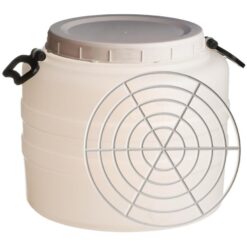 Barel s rúčkami biely 30 l Merkury Market www.69x.sk