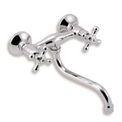 Batéria drezová/umývadlová nástenná TITANIA RETRO II 99170/T, 0 Novaservis www.69x.sk