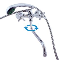 Batéria pre vaňu a umývadlo nástenná MORAVA MK153.0/1 Rav Slezak www.69x.sk