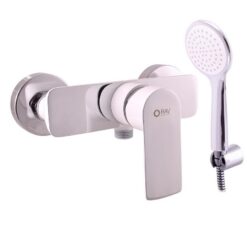 Batéria sprchová Rav-Slezak Vltava chróm/biela VT481.5/1CB Rav Slezak www.69x.sk