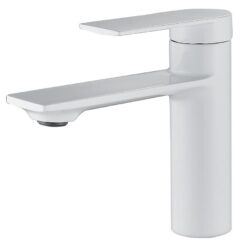 Batéria umývadlová Siros New biely AQUA MERCADO CLASSIC www.69x.sk