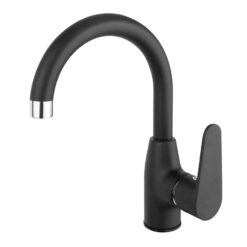 Batéria umývadlová otočná Algeo Black Ferro www.69x.sk