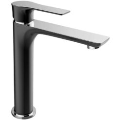 Batéria umývadlová stojanková Raila čierna Kuchinox www.69x.sk