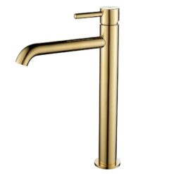 Batéria umývadlová vysoká Ilma zlatá AQUA MERCADO CLASSIC www.69x.sk