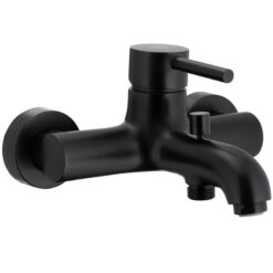 Batéria vaňová nástenná Moza Black KFA Armatura Krakow www.69x.sk