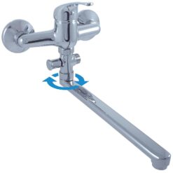 Batéria vaňová/umývadlová nastenná Sázava SA058.5 Rav Slezak www.69x.sk