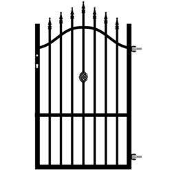 Bránka Marika 0,9 x 1,5 m pravá ZN Merkury Market www.69x.sk