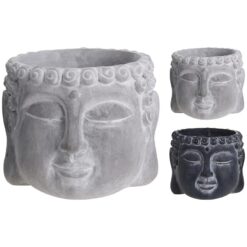 Budhov cementový kvetináč Merkury Market www.69x.sk