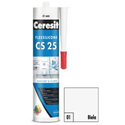 Ceresit Silikón CS25 biely 280ml Ceresit www.69x.sk