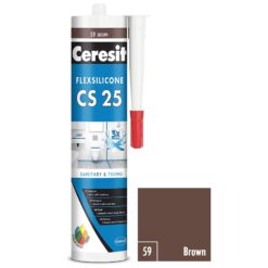 Ceresit Silikón CS25 hnedá 280ml Ceresit www.69x.sk