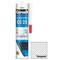 Ceresit Silikón CS25 transparent 280ml Ceresit www.69x.sk