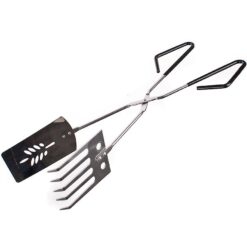 Chrómované grilovacie kliešte, BBQ 38 cm Merkury Market www.69x.sk