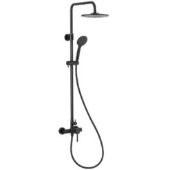 Dažďová sprcha Moza Black s mechanickou batériou KFA Armatura Krakow www.69x.sk