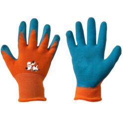 Detské záhradné rukavice oranžové latex, veľ. 4 Merkury Market www.69x.sk