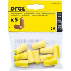 Drel Penové štupľe do uší SNR33DB, 5 párov CON-SEZ-1712 Merkury Market www.69x.sk