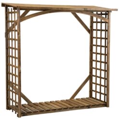 Drevník Spessart 190x190x80 cm WERTH-HOLZ www.69x.sk