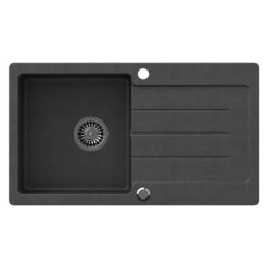 Drez Johnny 111 Steingran čierna 77x44x18.5 + sifón QUADRON www.69x.sk