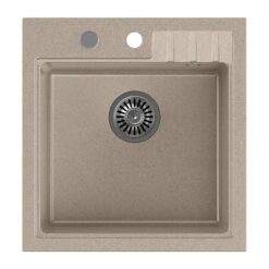 Drez Peter 100 Steingran béžový 50x52x20 + sifón QUADRON www.69x.sk