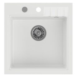 Drez Peter 100 Steingran biela 50x52x20 + sifón QUADRON www.69x.sk