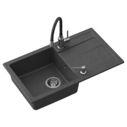 Drez Ready-Max čierna 77x44x17.5 + batéria w/e + dávkovač QUADRON www.69x.sk