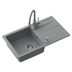 Drez Ready-Max šedá 77x44x17.5 + batéria w/e + dávkovač QUADRON www.69x.sk