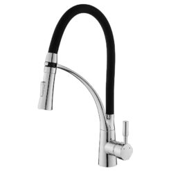 Drezová batéria elastická Malta chróm/čierny AQUA MERCADO CLASSIC www.69x.sk