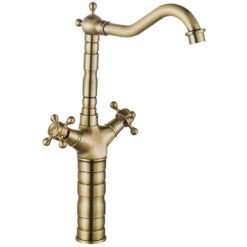 Drezová umývadlová batéria Rea Rustico zlatá antická REA www.69x.sk