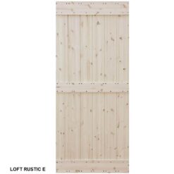 Dvere posuvné na mieru Loft Rustic E  www.69x.sk