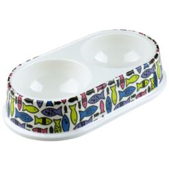 Dvojmiska melamínová s potlačou 0,25 l/26,5x15x5,5 cm TATRAPET www.69x.sk