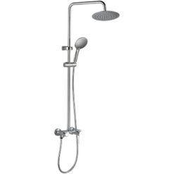 Echo  Sprchovo-vaňový systém s funkciou dažďovej sprchy s batériou Aqua Mercado www.69x.sk