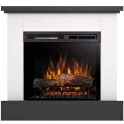 Elektrický krb Jukon 23 biely/čierny WARMTEC www.69x.sk