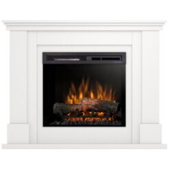 Elektrický krb Luena 23 biely mat WARMTEC www.69x.sk