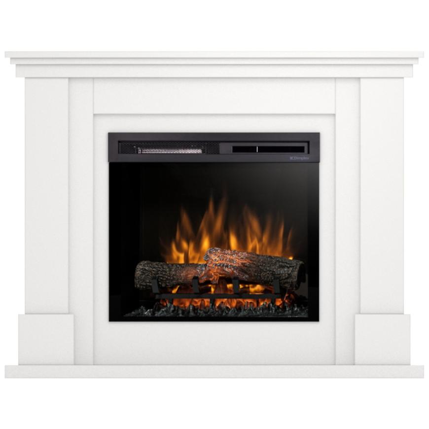 Elektrický krb Luena 23 biely mat WARMTEC www.69x.sk