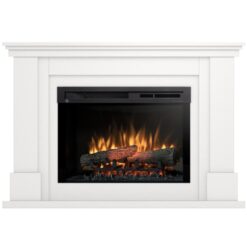 Elektrický krb Luena 26 biely mat WARMTEC www.69x.sk