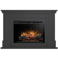 Elektrický krb Luena 26 čierny WARMTEC www.69x.sk