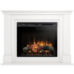 Elektrický krb Luena 28 biely mat WARMTEC www.69x.sk