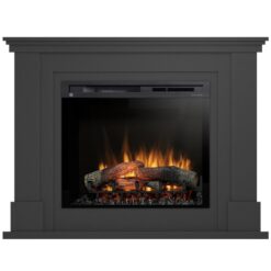 Elektrický krb Luena 28 čierny WARMTEC www.69x.sk