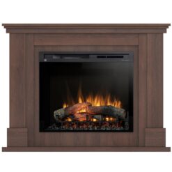 Elektrický krb Luena 28 tmavý dub WARMTEC www.69x.sk