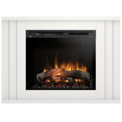 Elektrický krb Paria 28 biely mat WARMTEC www.69x.sk