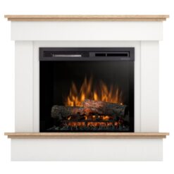 Elektrický krb Tormes 23 biely/dub WARMTEC www.69x.sk
