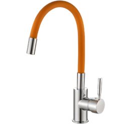 Flexibilná drezová batéria oranžová Samba M7179O AQUA MERCADO CLASSIC www.69x.sk