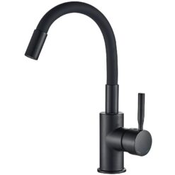 Flexibilná umývadlová a drezová batéria Mini black AQUA MERCADO CLASSIC www.69x.sk